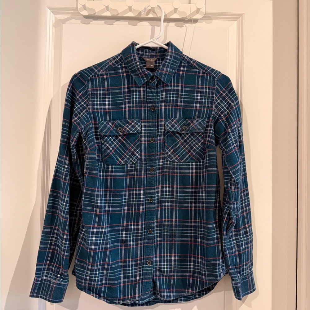 Eddie Bauer WR Firelight Flannel Shirt - XS - New with Tags